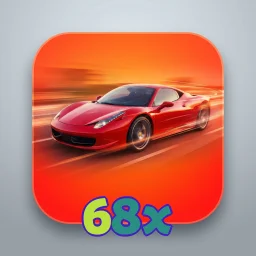 68x